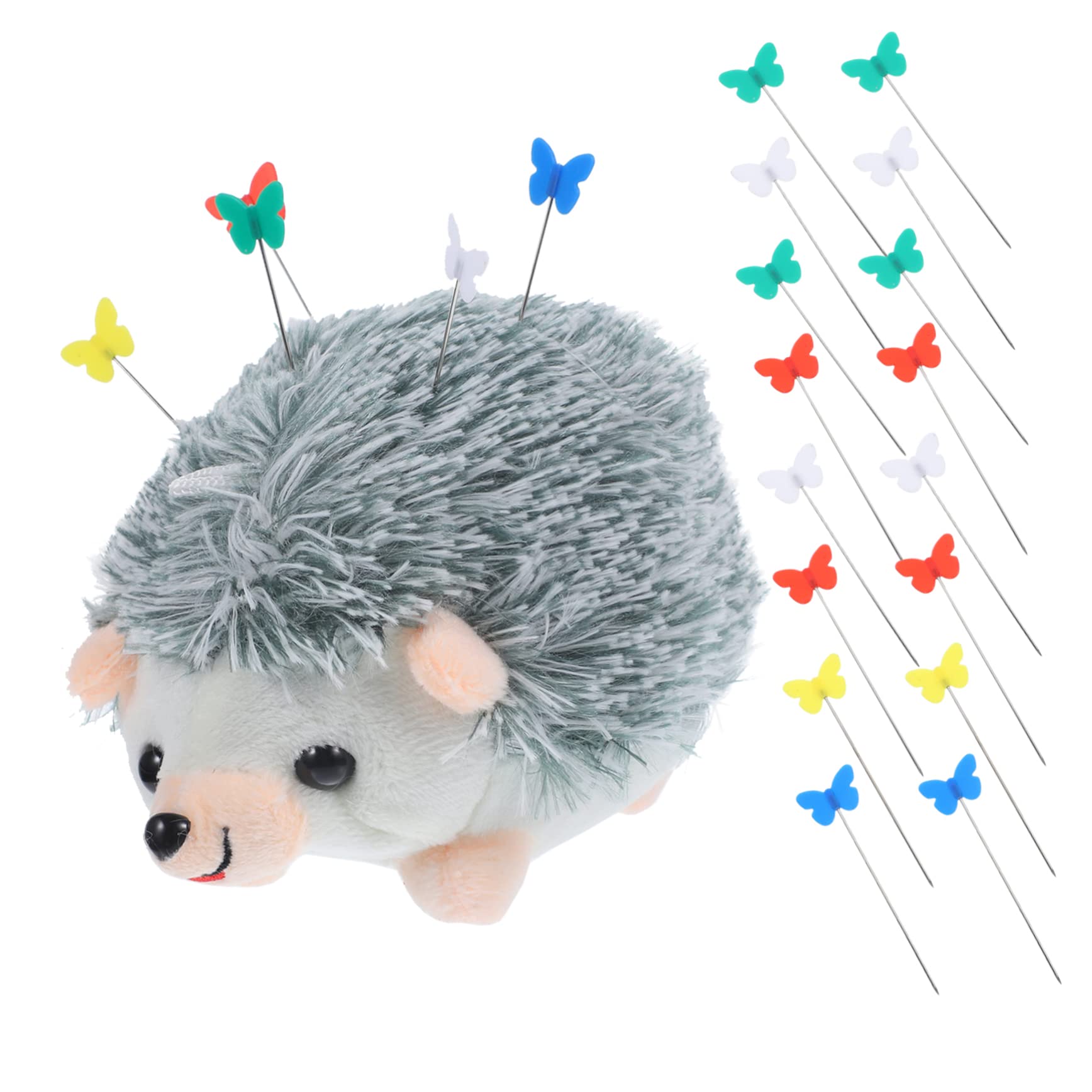 HOODANCOS 3juegos Alfiletero Portátil Forma De Erizo Alfileres De Kit De Costura y Divertido Para Manualidades y Decoración