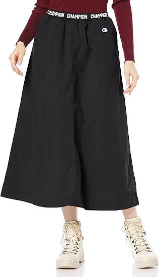 Amazon チャンピオン ロングスカート スクリプトロゴ Women S Cw U3 レディース スカート 通販