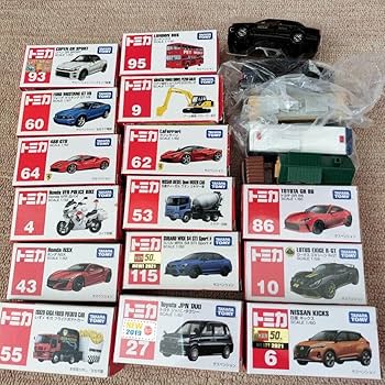 Amazon | ミニカー トミカ20台セット | ミニカー・ダイキャスト