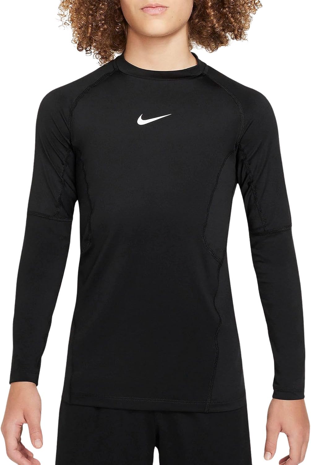 Nike Boys' Pro Dri-fit Long Sleeve Top (Little Big Kid) - Image 4
