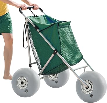 Balloon Beach Sand Tire, 2Pcs Beach Balloon Wheel Balloons Wheels Kayak Dolly and Sand Carts, Big Beachs Buggy Inflatable Tires for Fishing Cart Garden Cartwheel, 12" X 6"-16mm