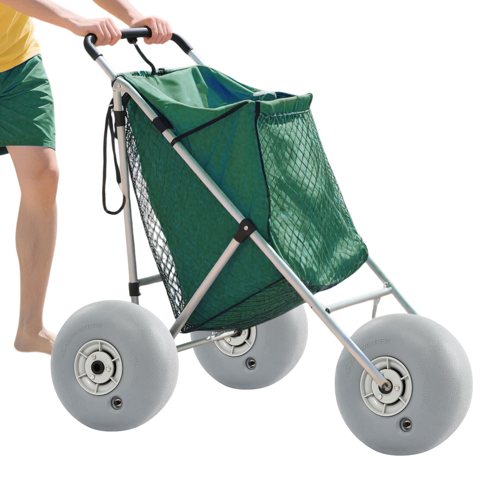 Balloon Beach Sand Tire, 2 Pack Beach Inflatable Wheels Replacement Balloon Wheels Sand Tires, Cart Tire for Kayak, Dolly Canoe Cart and Buggy (20mm, 12" X 6")