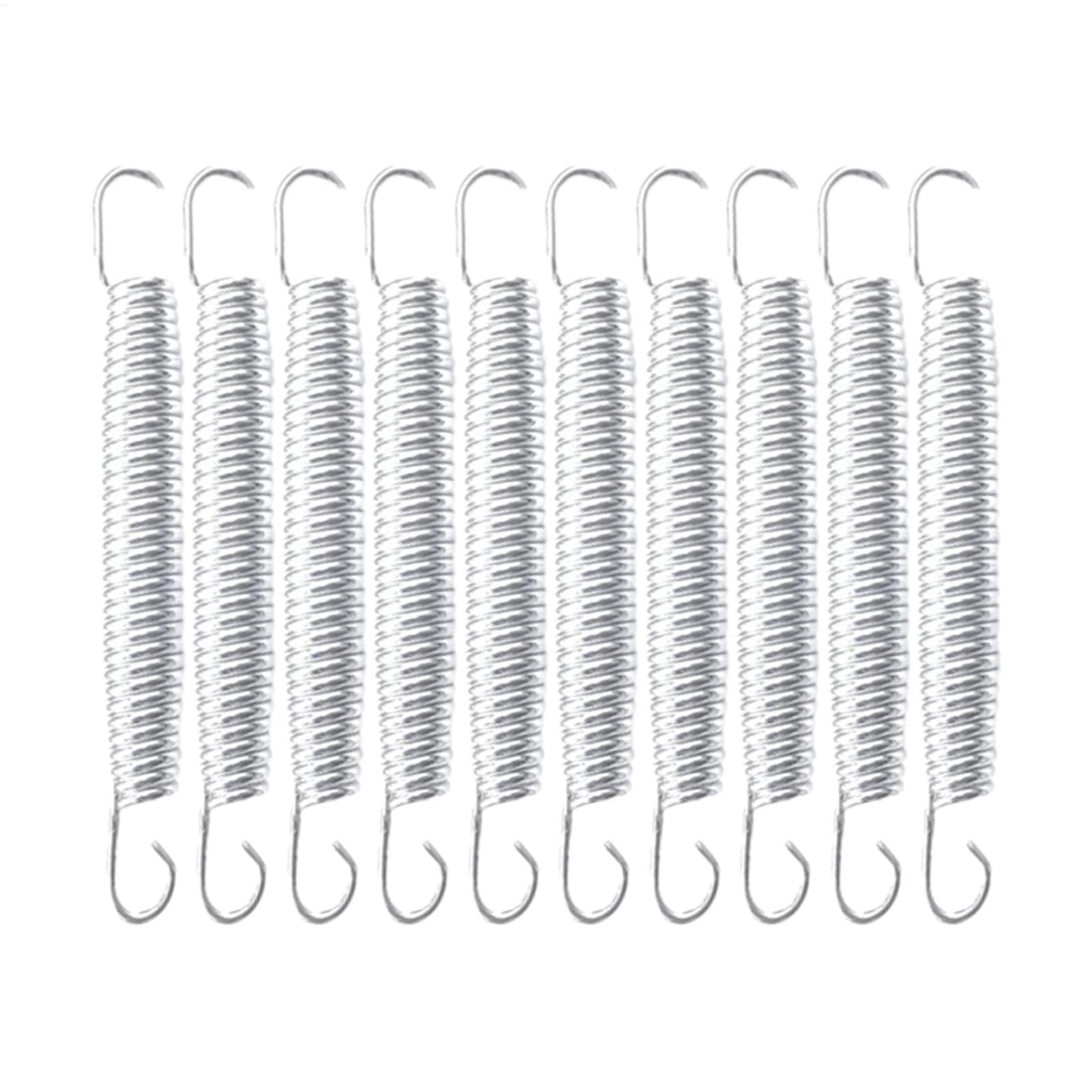 Robuste Trampolin-Ersatzfedern – 10er-Pack Federhaken für Outdoor-Trampolin, hochfestes Zubehör für mehr Sicherheit und Leistung