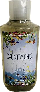 Bath & Body Works Country Chic Body Wash 10 fl oz | Fresh floral body wash with sparkling lemon, warm marigold, golden sunflower, orange blossom and amber wood notes.