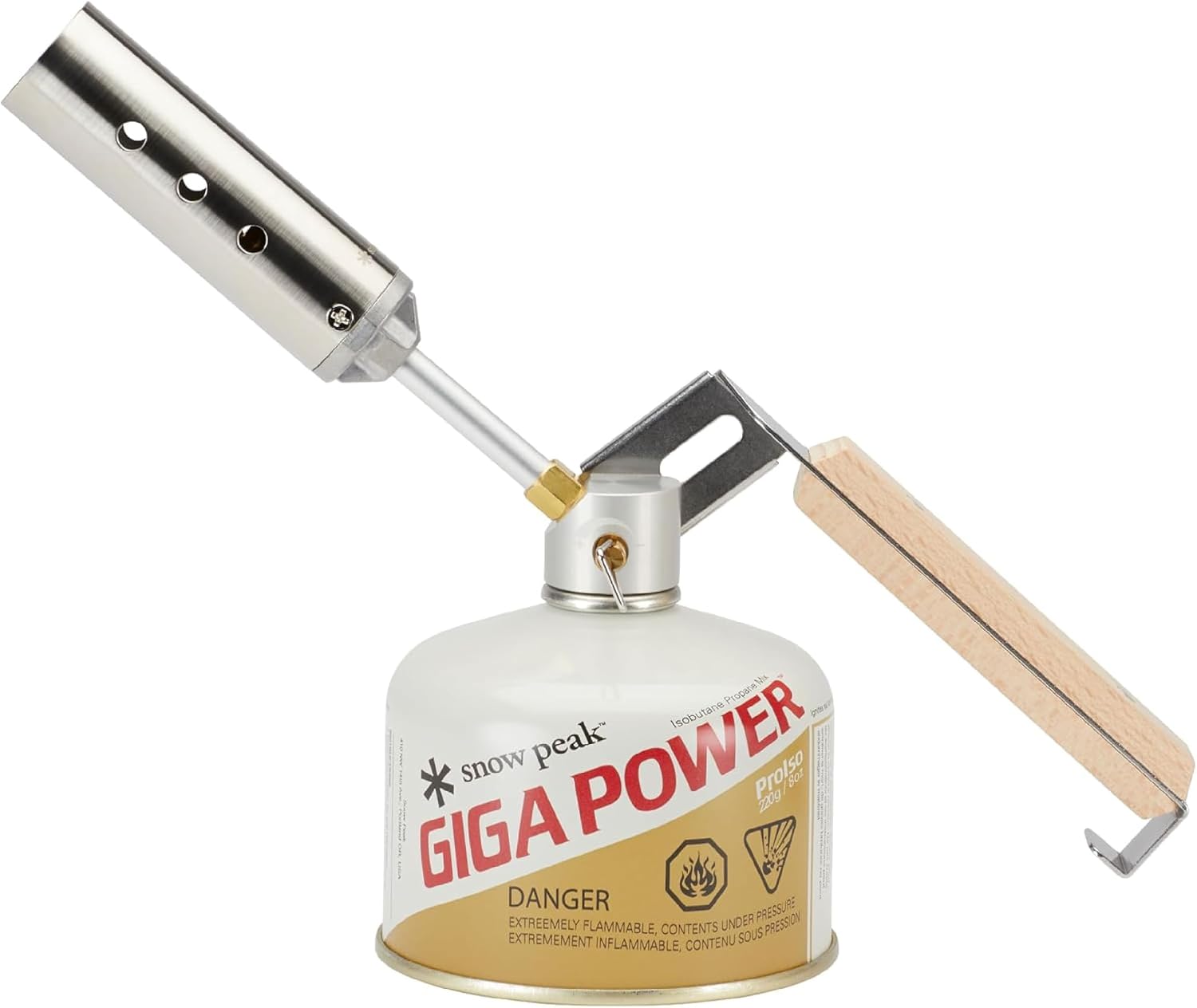 Snow Peak GigaPower Compact Folding Torch, Lightweight Fire Starter