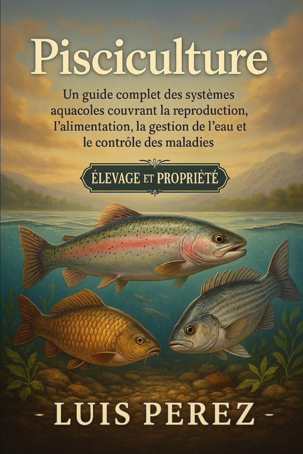 PISCICULTURE: Un guide complet des systèmes aquacoles couvrant la reproduction, l’alimentation, la gestion de l’eau et le contrôle des maladies.