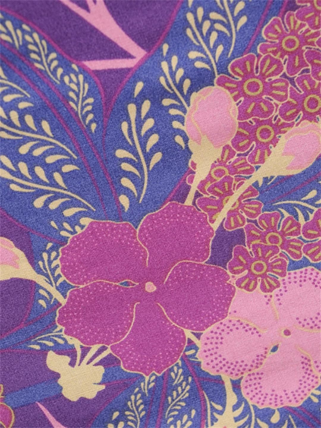 Disimlarl Kimono bohemio con estampado floral para mujer, con cuello en V, mangas murciélago, rayón, maxi bata para cubrir el bikini