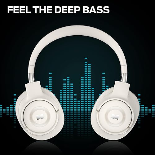 Miniatura 7 de Monster Persona SE ANC Auriculares con cancelación activa de ruido, auriculares inalámbricos Bluetooth sobre la oreja, tiempo de reproducción de 60