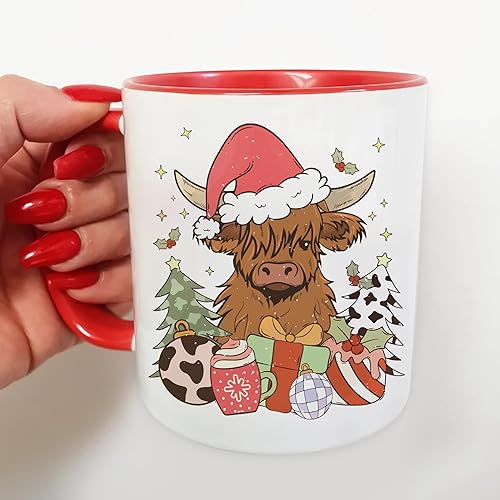 Vista 68 de Hyturtle Regalos personalizados para amantes de las ardillas, con sombrero de Papá Noel, taza de café de cerámica con nombre personalizado, taza