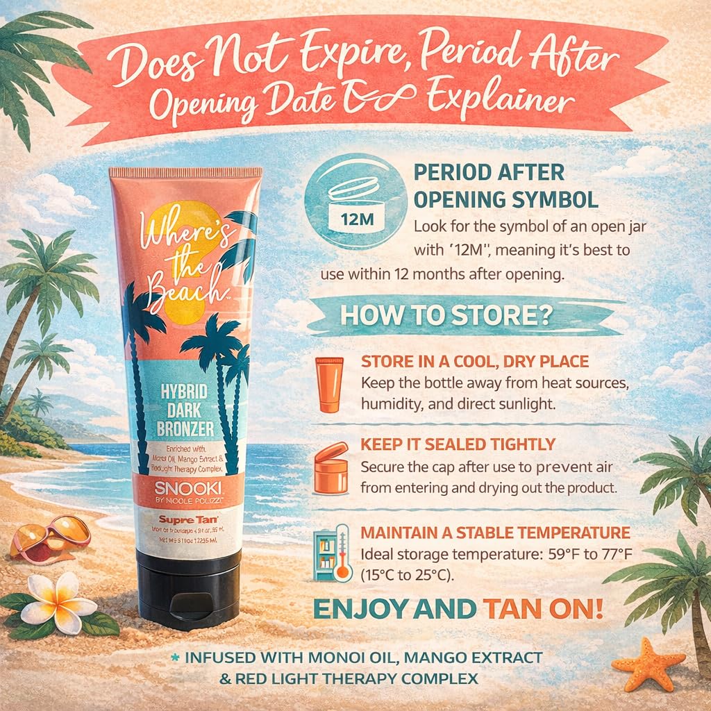 Snooki Wheres the Beach Hybrid Dark Tanning Bronzer 9oz