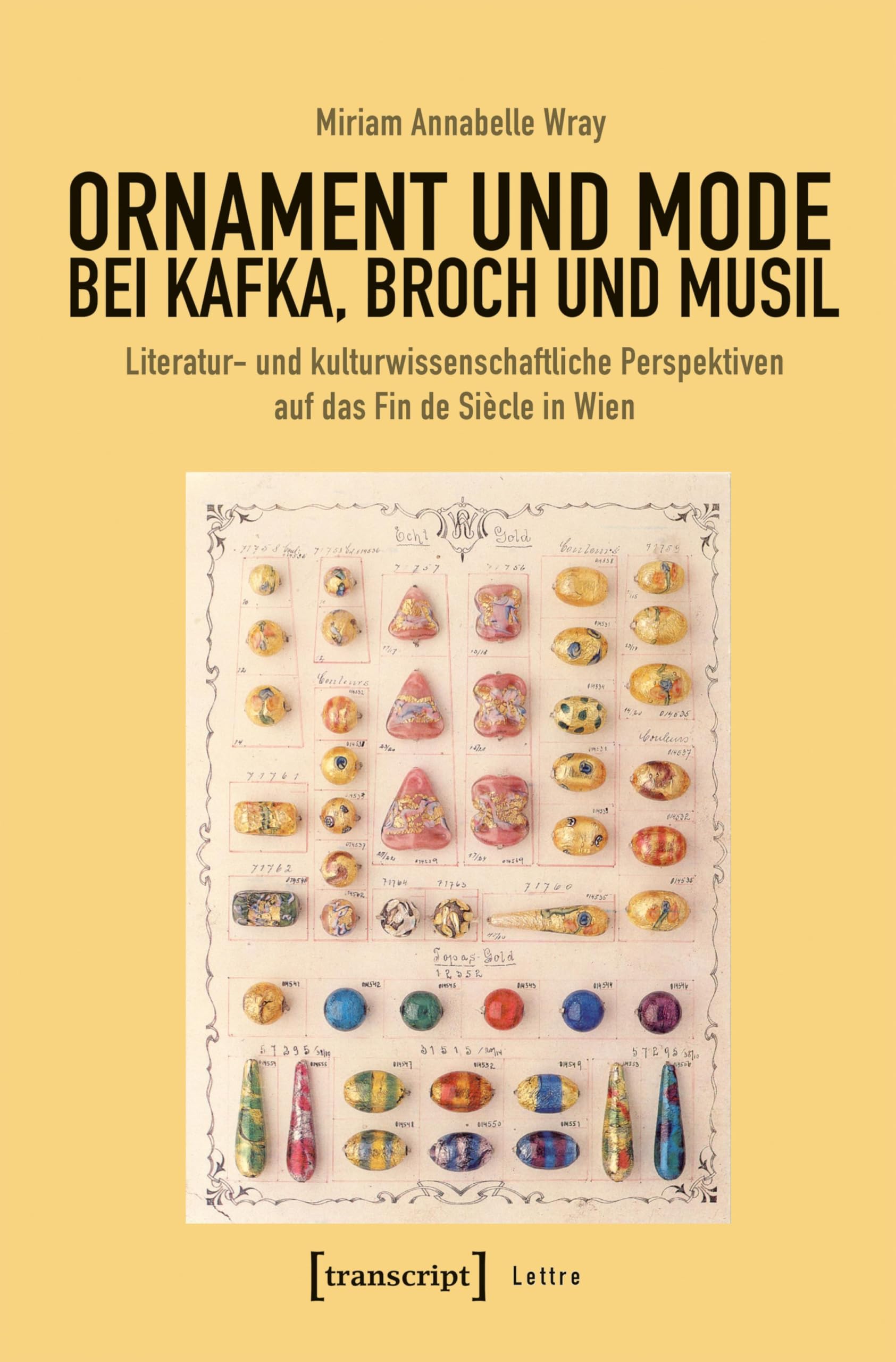 Kafka Broch Musil ouvrage académique Fin de Siècle Vienne Lettre