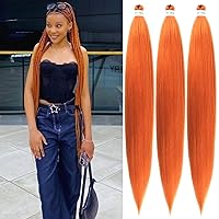 Vista 88 de Cabello trenzado para niños preestirado de 16 pulgadas, color negro, Yaki ez, trenzado para niños, trenzas sin nudos