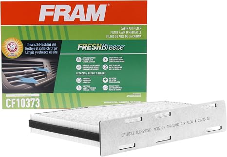 FRAM Fresh Breeze Cabin Air Filter Replacement for Car Passenger