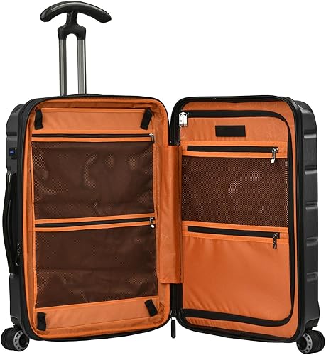 Miniatura 3 de Traveler's Choice Silverwood Ii Hardside - Maleta giratoria expandible, Gris - agotado, Silverwood Ii Hardside - Maleta giratoria expandible