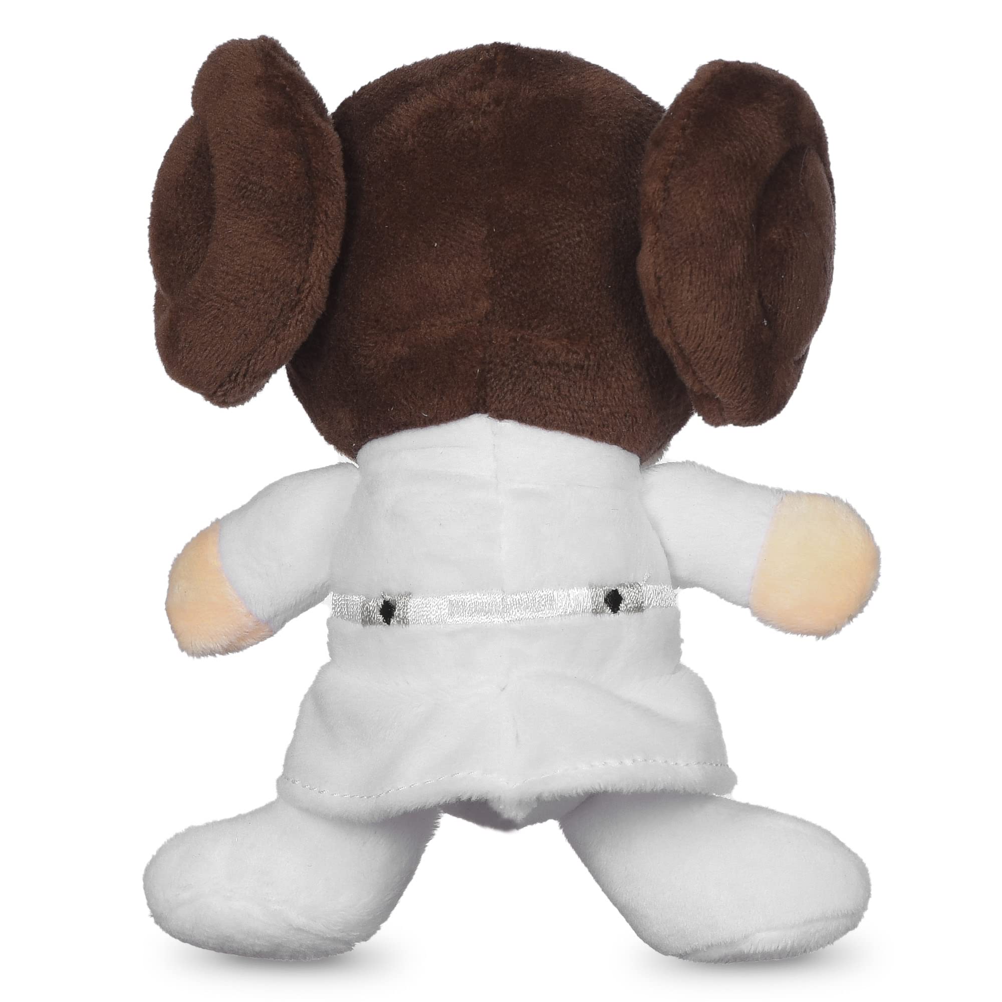 Star Wars Leia - Juguete de Peluche para Perros con chirriador, Juguete para Perros, Juguetes para Perros, Juguetes chirriantes para Perros, Juguetes de Peluche Estilo Personaje, Juguetes masticables