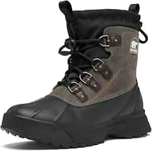 Amazon.com | SOREL Men's Scout 87 XT Waterproof Boot - Black