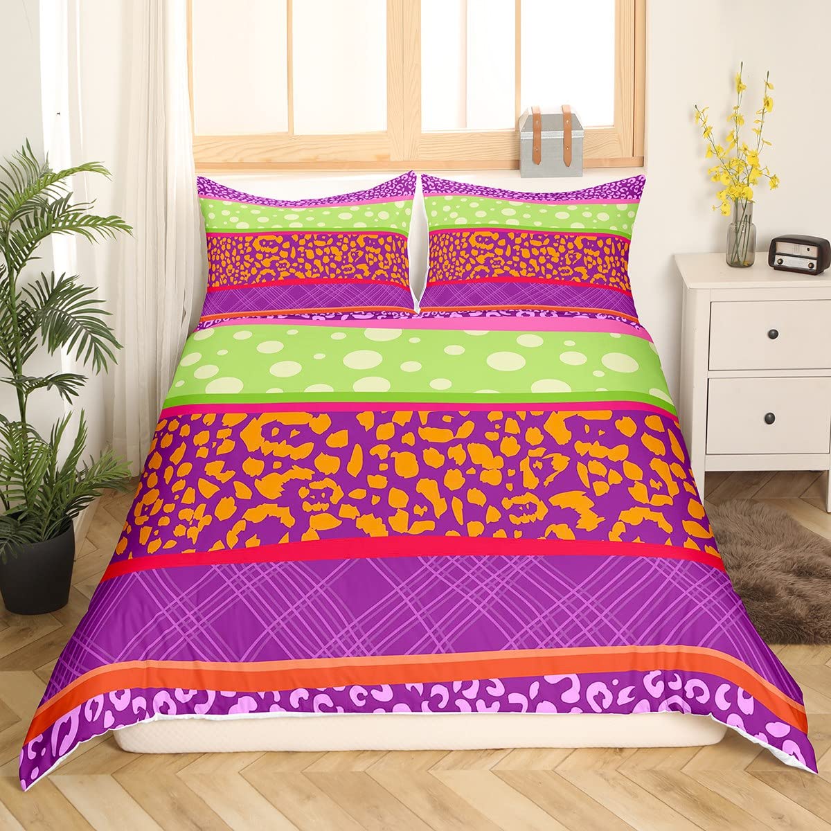 Housse de couette pour enfants et adolescents pour transformer leur lit en aventure safari
