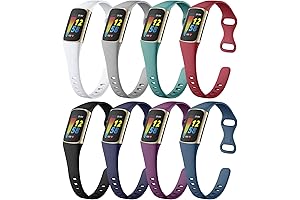 8-Pack Fitbit Charge 6 Bands for Women, Slim and Sporty