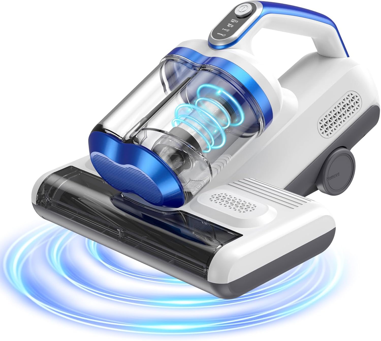 Mattress Vacuum Cleaner Bed Vacuum with 30000 RPM/Min Dual Brushroll Rotation &, 10'' Dual Widened Suction Port (KM-PA1600-SE)
