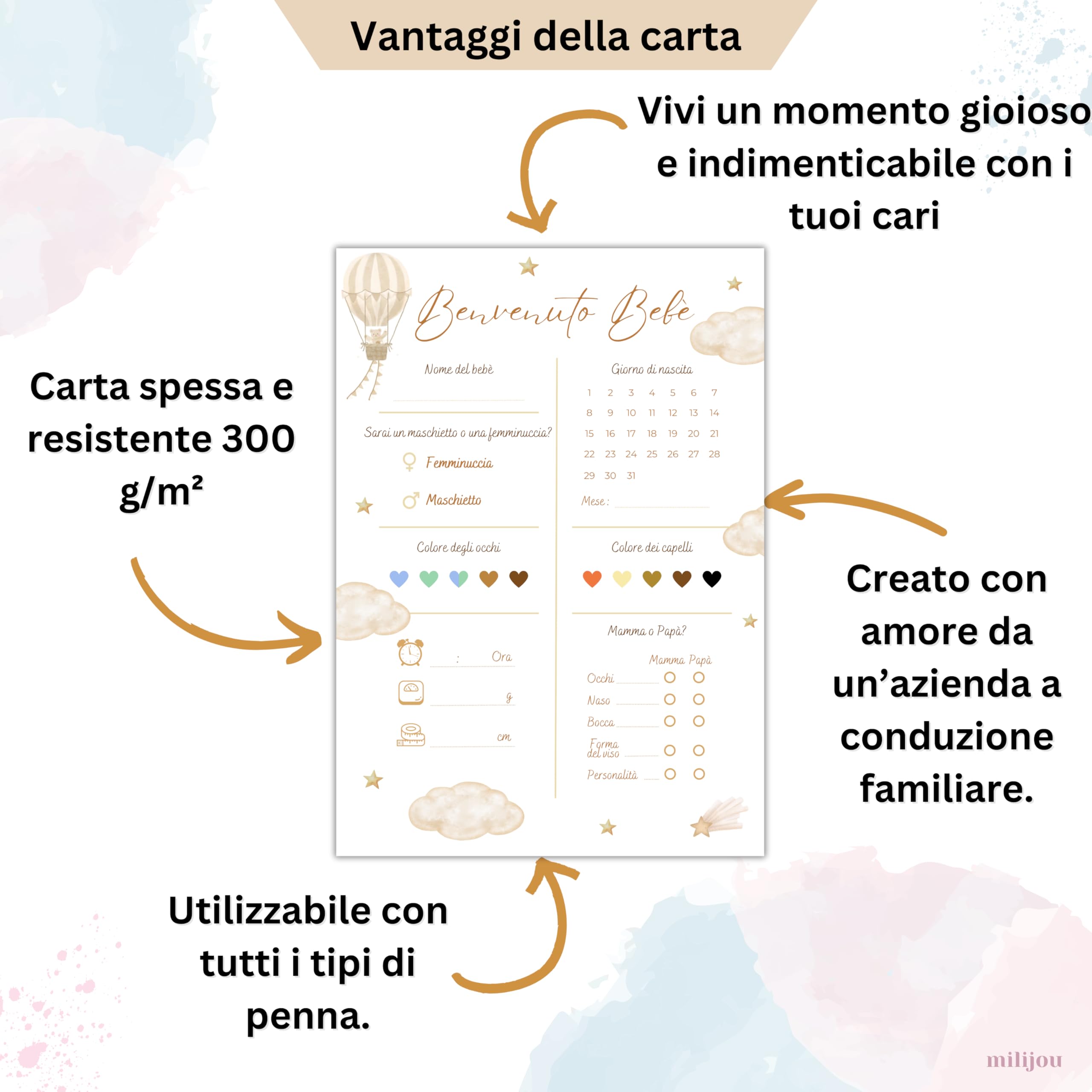 aliceandberry Pronostics Baby Shower x25 in Francese – Gioco Gender Reveal previsioni per neonata o Ragazzo – Souvenir Gravidanza, Organizzazione Babyshower Famigli