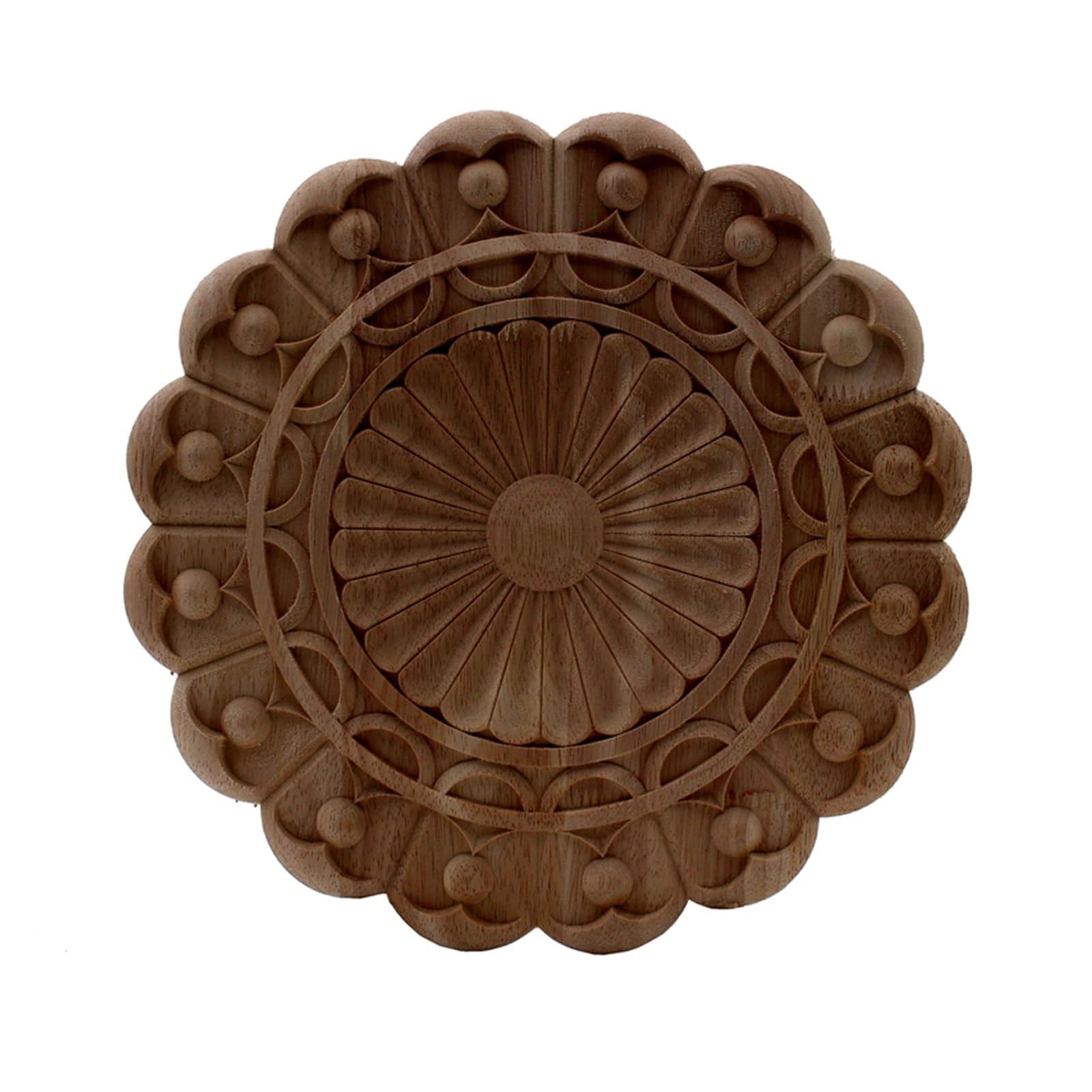 Rzeźbione drewniane nakładki narożne, Rzeźbiona w drewnie aplikacja nakładka na meble szafa dekoracja szuflady szafki wiele rozmiarów(20cm/7.9inch)