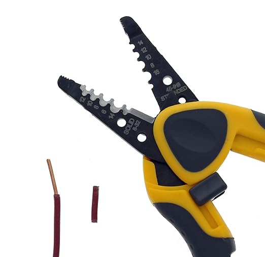 Ideal Electrical 45-918 Reflex T-Stripper Pelacables 6-16 AWG Negro/Amarillo miniatura 4