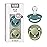 BIBS De Lux Baby Pacifier 2-Pack | Made in Denmark | BPA Free Dummy Soother, Round Nipple. Silicone, OneSize (0-36 Months), Island Sea/Sage
