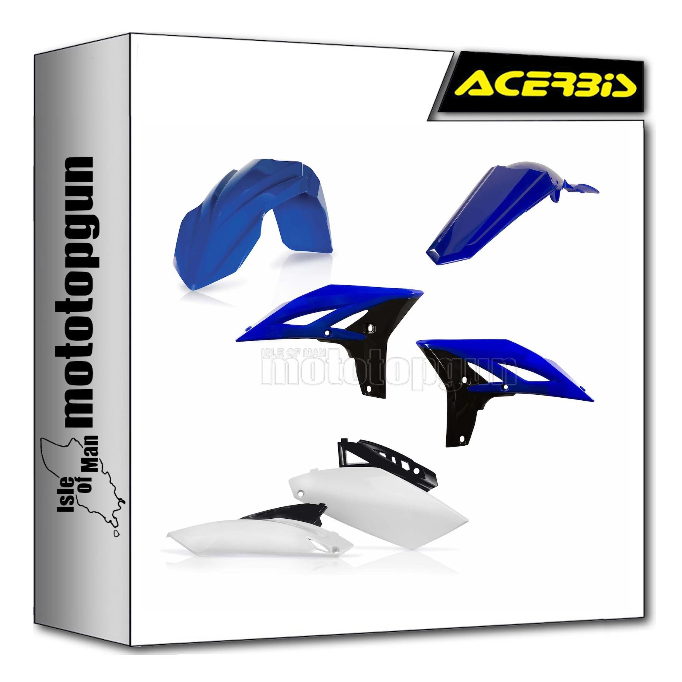 Cache carénage Acerbis remplace plastique cassé de Yamaha YZF 250