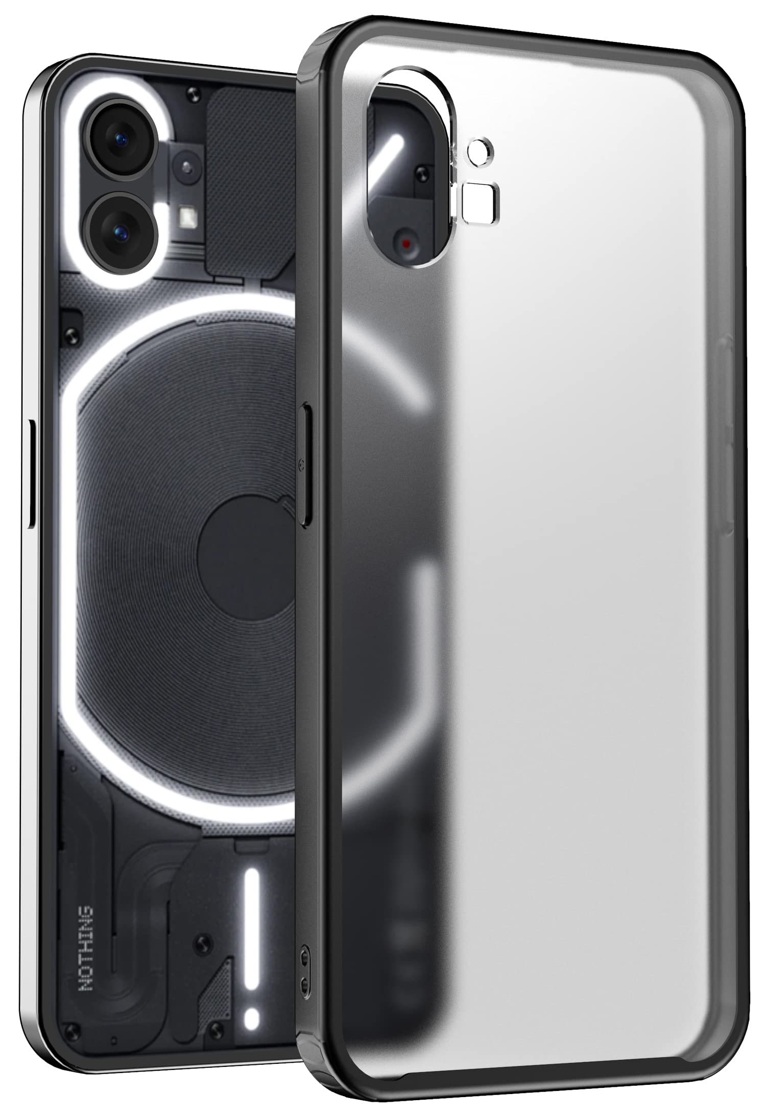 Kapa Shield Frosted Acrylic Back Shock Proof Case Cover for Nothing Phone 1 (Black) (B0BS9S11XL) Amazon Price History, Amazon Price Tracker