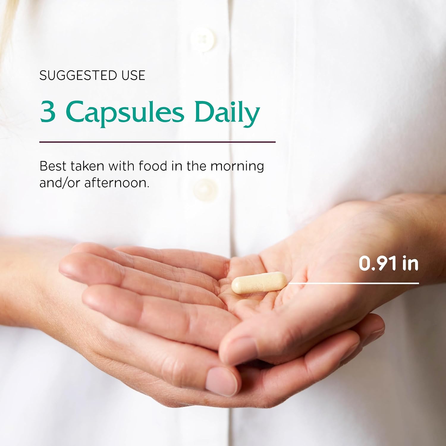 Vitanica Adrenal Assist, Adrenal Support, Vegan, 90 Capsules - Image 5