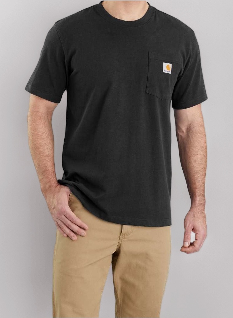 Carhartt Men's Relaxed Fit Heavyweight T-Shirt (Big & Tall) Relaxed Fit Heavyweight T-Shirt (Pack of 1)