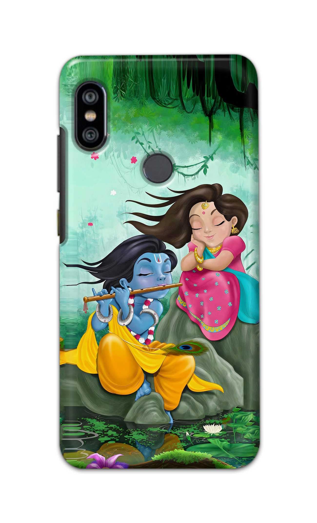 4306　こちらは専用です PRINTFIDAA® Printed Hard Back Cover for Mi Redmi Note 6 Pro Back