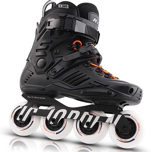 Inline Skates for Women Men, Fitness Speed Racing Skates with Durable Outer Shell, Adult Male Female, Professional Outdoor Fitness Roller Skates