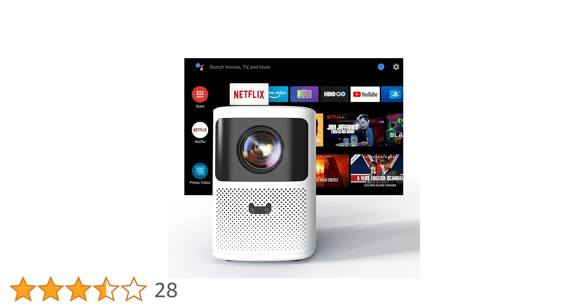 新品❤️最新 プロジェクター 家庭 ホームシアター 4K対応 自動補正 リモコン 楽天市場】ホームプロジェクター（TV・オーディオ・カメラ）の通販