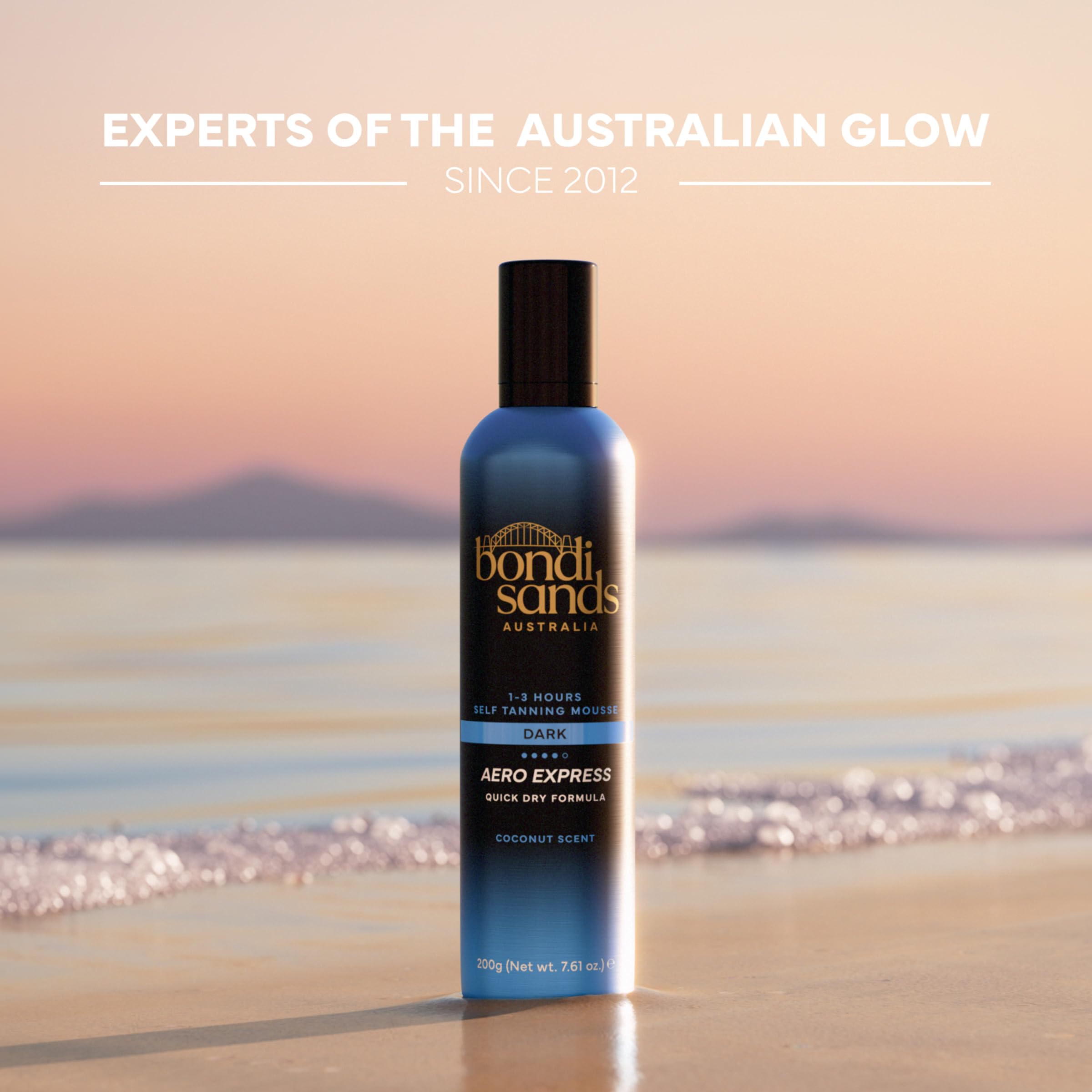 Bondi Sands Aero 1-Hour Express Self Tanning Foam, Coconut, 7.61 fl oz
