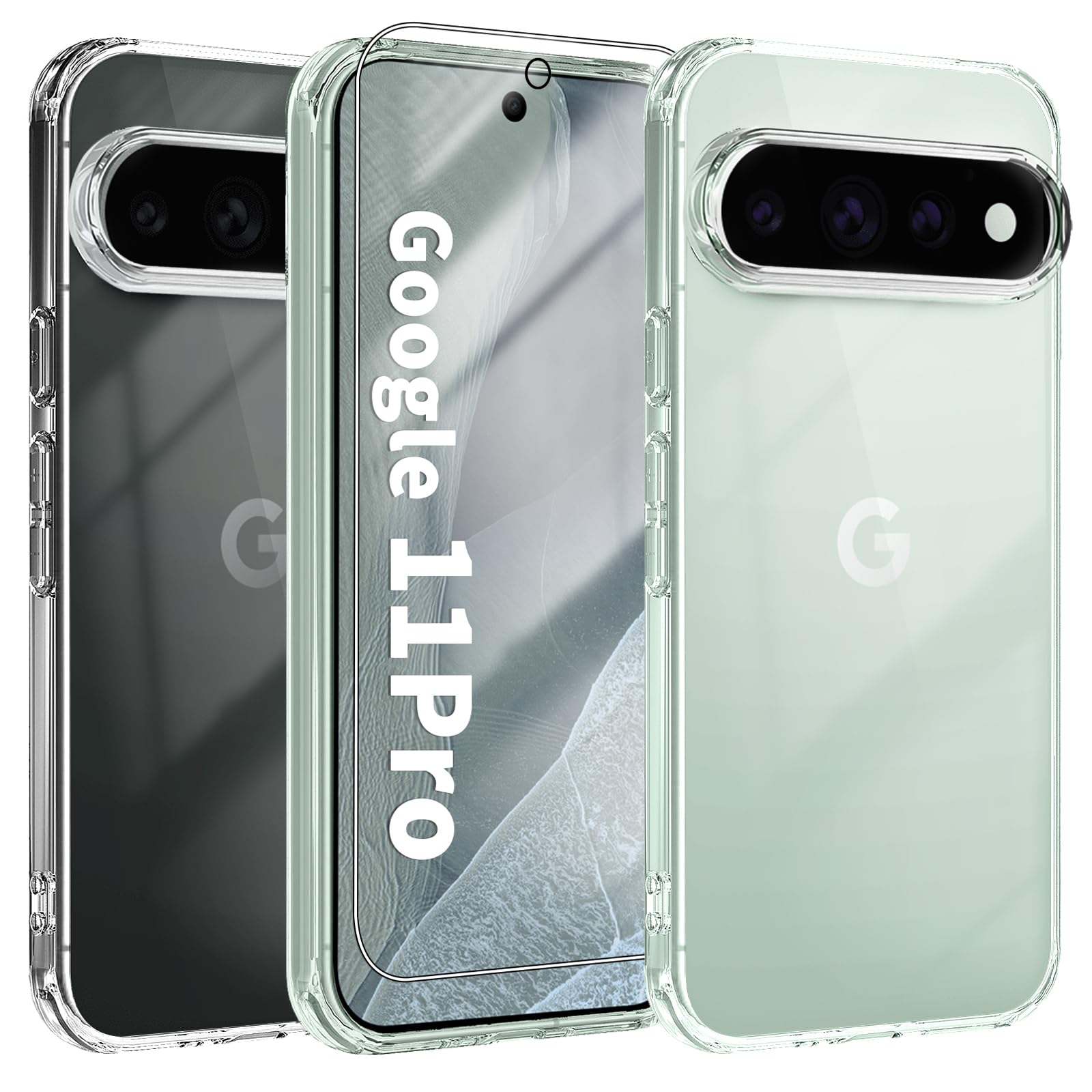 Amazon.co.jp: 【Blxnyt】Google Pixel 11 Pro 用 ケース クリアガラス
