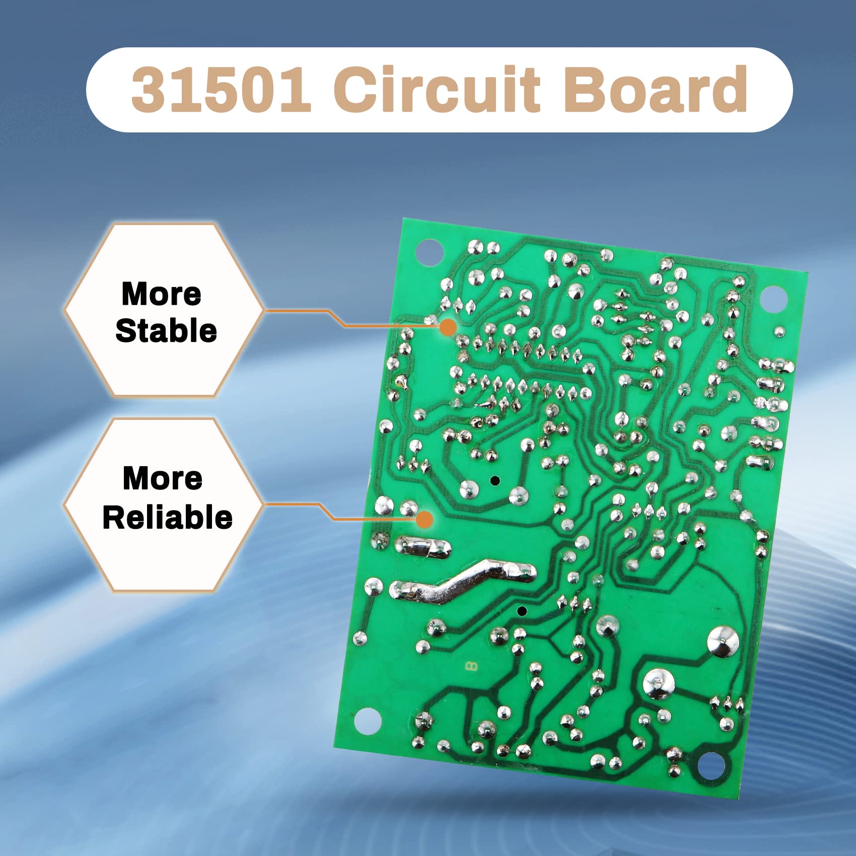 31501 Circuit Board Compatible with Atwood,31501 RV Ignition Control Board kit Replace for dometic Hydro Flame Corp,Fit for rv furnace parts 33488,33727,85-IV 16, 85-IV 25,85-IV 20, 85-IV 31, 85-IV 35