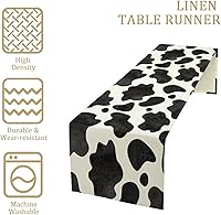 Vista 84 de Camino de mesa de mediados de siglo, moderno patrón atómico absctract geométrico retro de los años 1950 y 1960 S para decoración de mesa del hogar