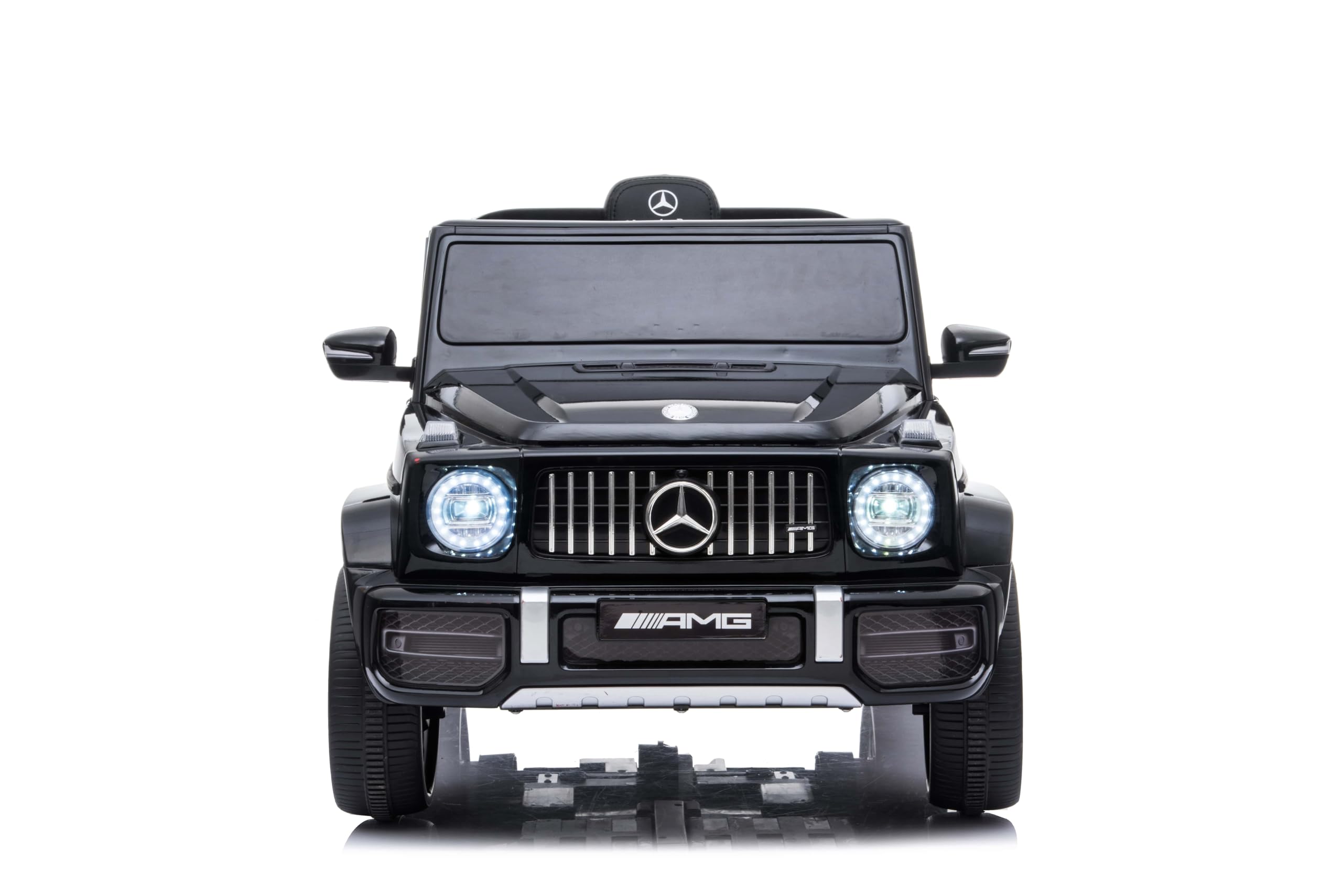 Macchina elettrica bambini Mercedes Classe G 2025, Nera, Originale con Licenza, Batteria al Litio, auta elettrica per bambini 3-5 anni con telecomando 2.4 GHz, MP3/USB/Bluetooth