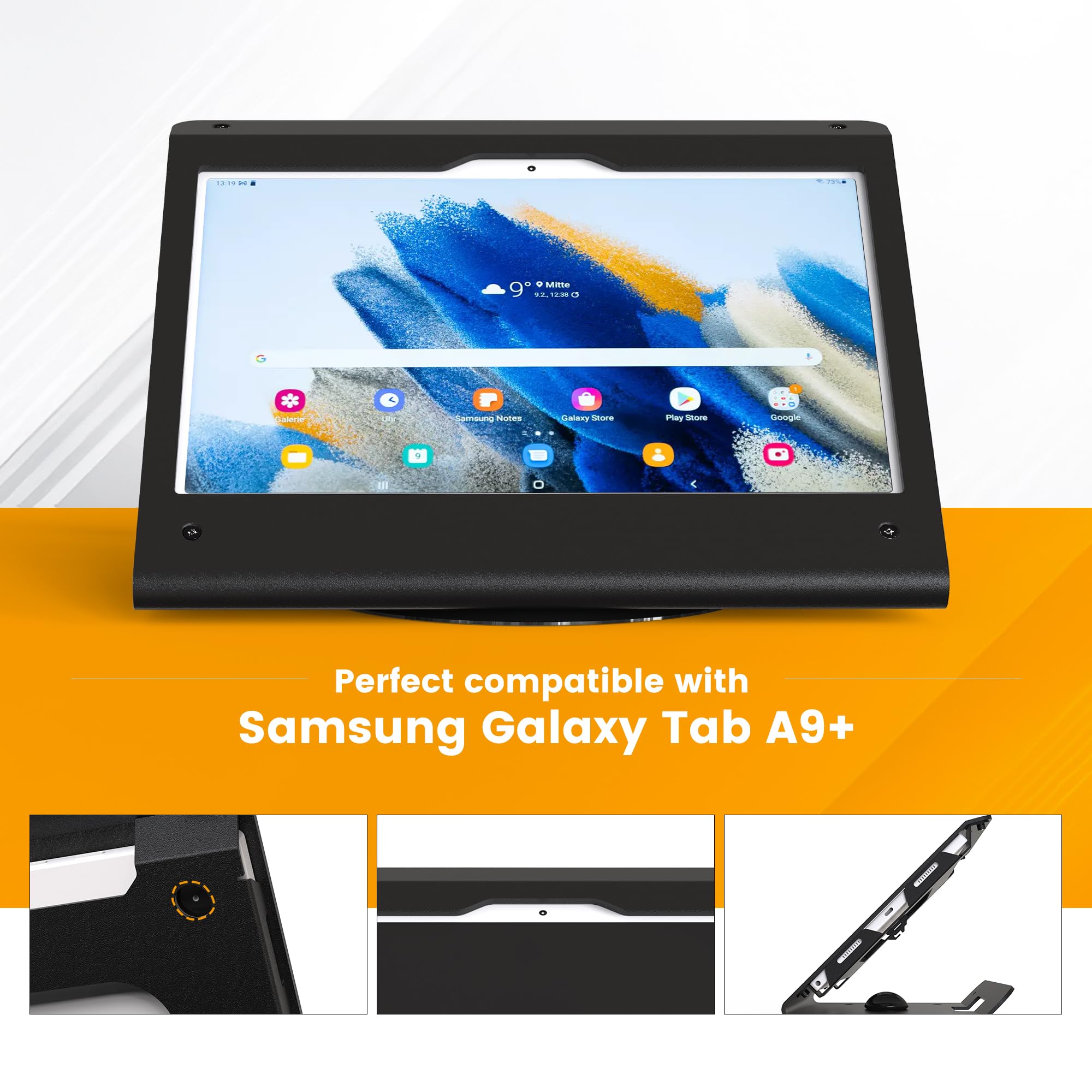 Galaxy Tab A9+　三脚セット Amazon.com: Beelta Tablet Stand Compatible with 11