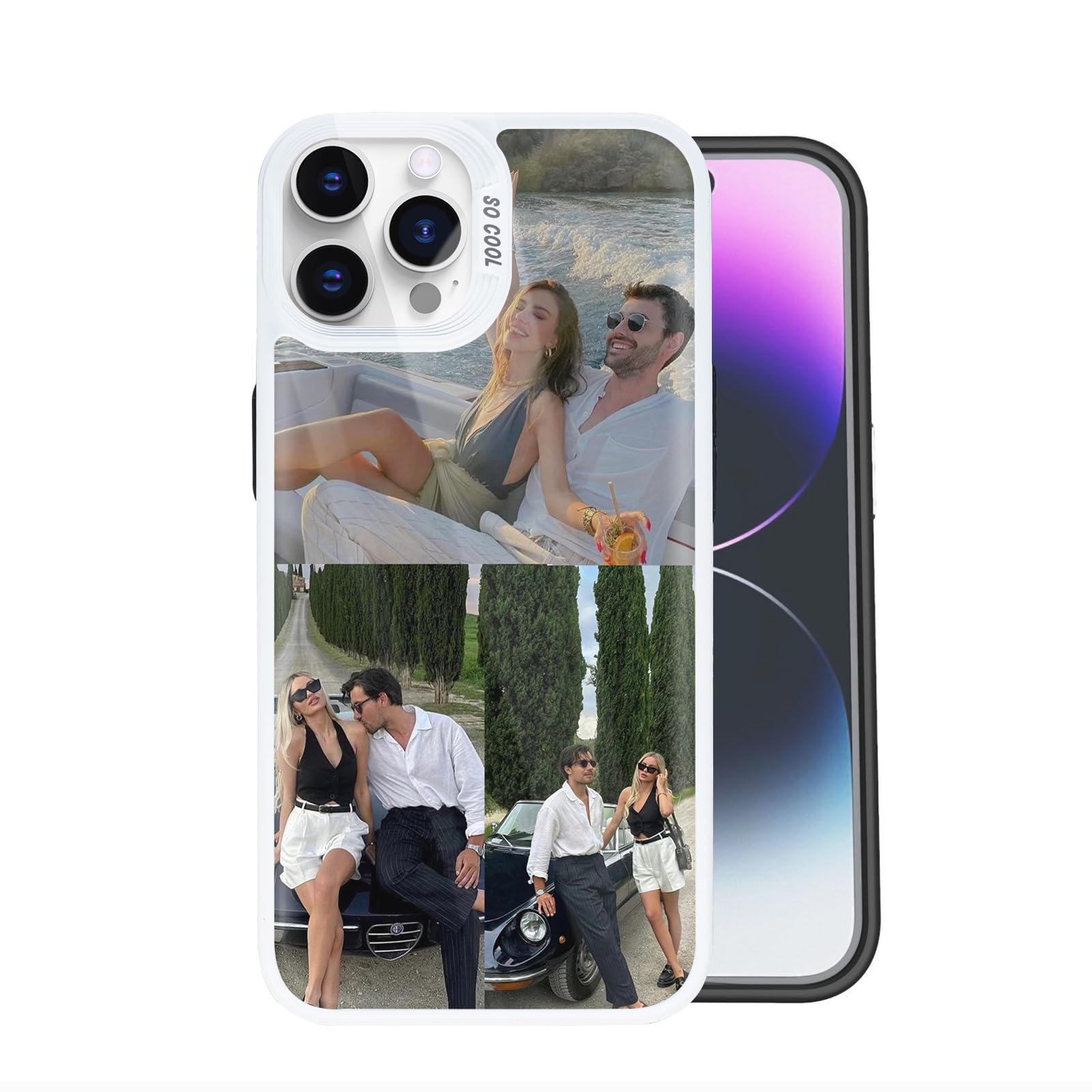 Custom Phone Case for iPhone 17 16 15 14 13 12 11 Pro/Max/Plus/XR, Personalized Phone Cases , Design Your Own Perfect Customized Picture Photo Case