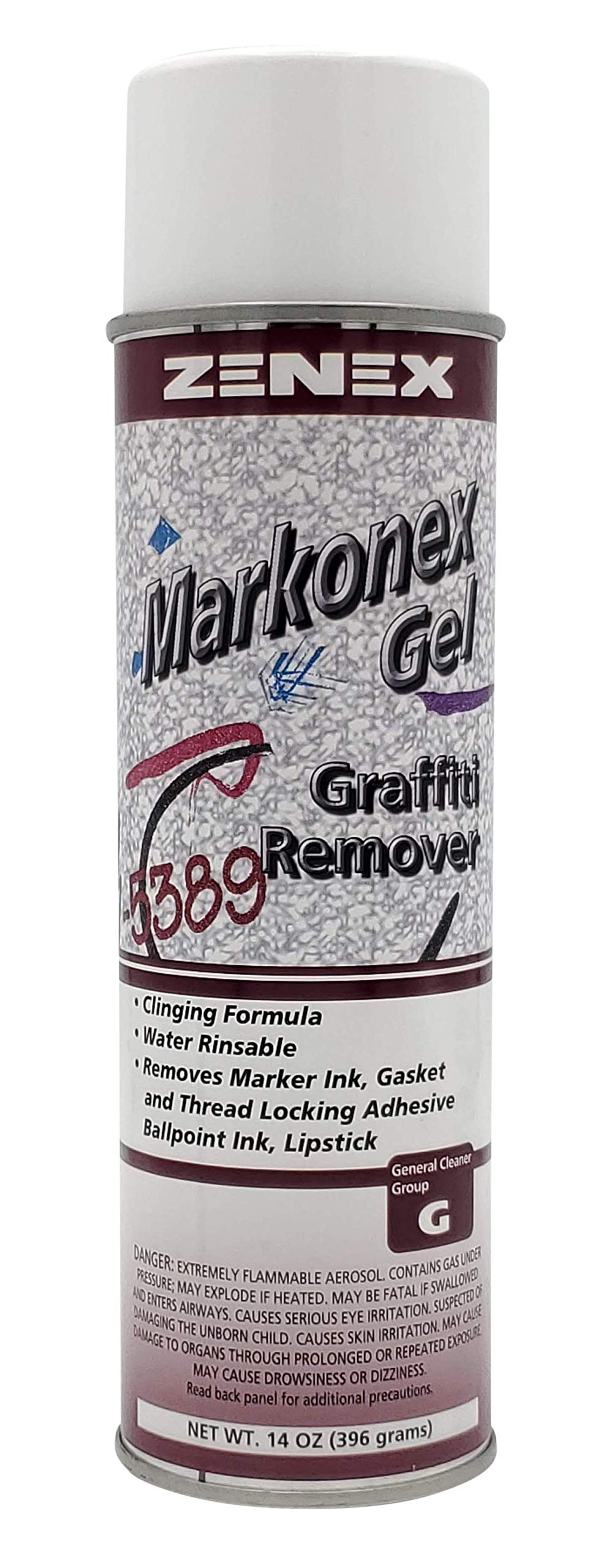 Zenex Markonex Gel Graffiti Remover, 14 Oz Can, 1 count