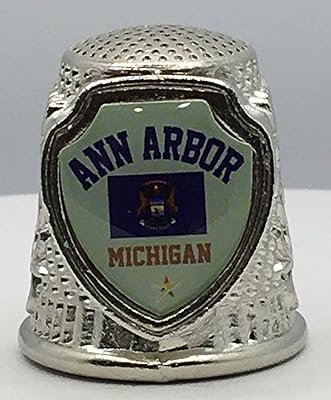 Ann Arbor (Michigan) City Collectible Souvenir Thimble
