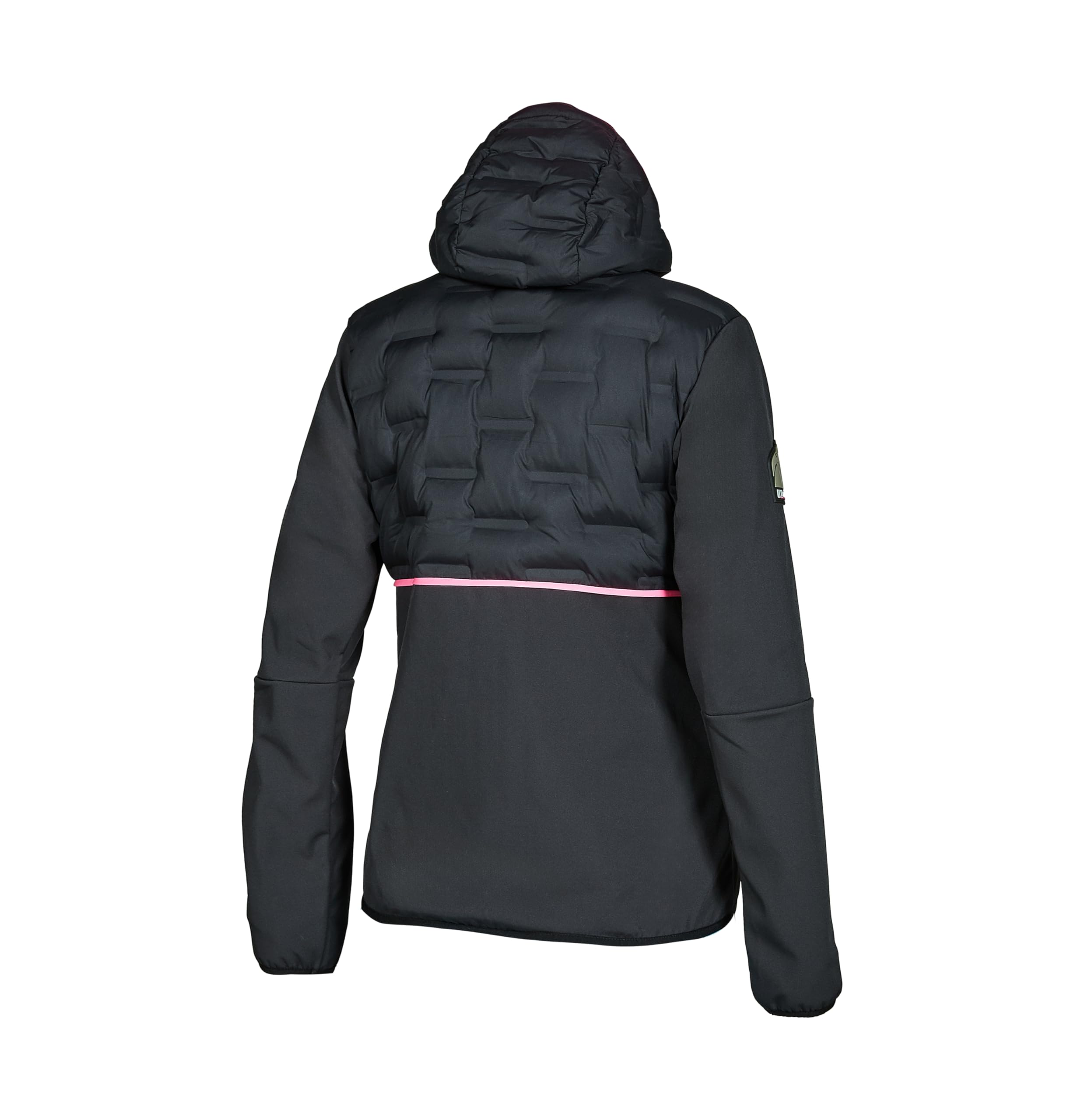 U-Power SPOCK, Giacca, con Cappuccio Regolabile, Polsini Elasticizzati, Tessuto Traspirante, Antivento, Cerniera Impermeabile Trapuntato, Con Multitasche