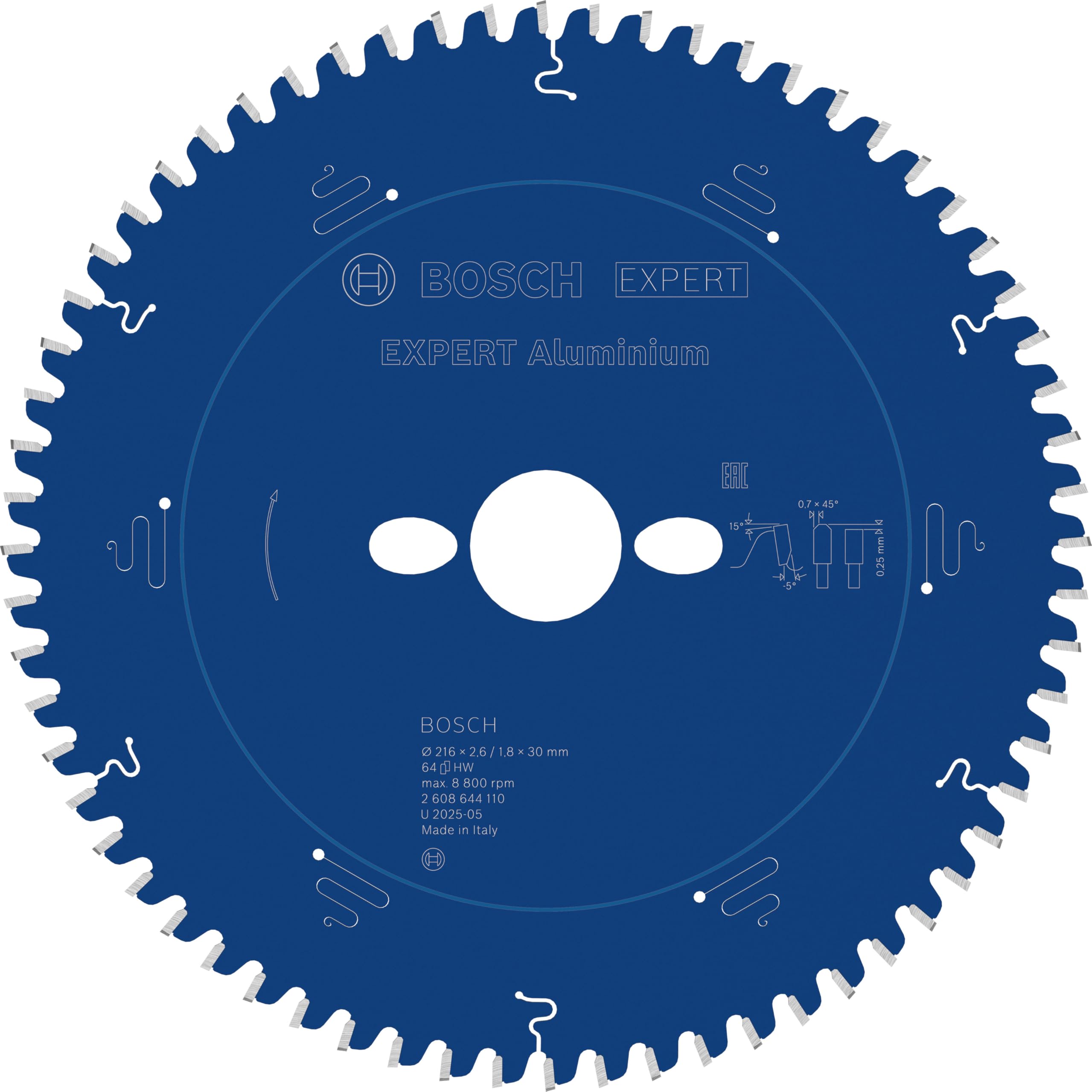 Bosch Professional Bosch Expert Aluminium Cutting Saw Blade
