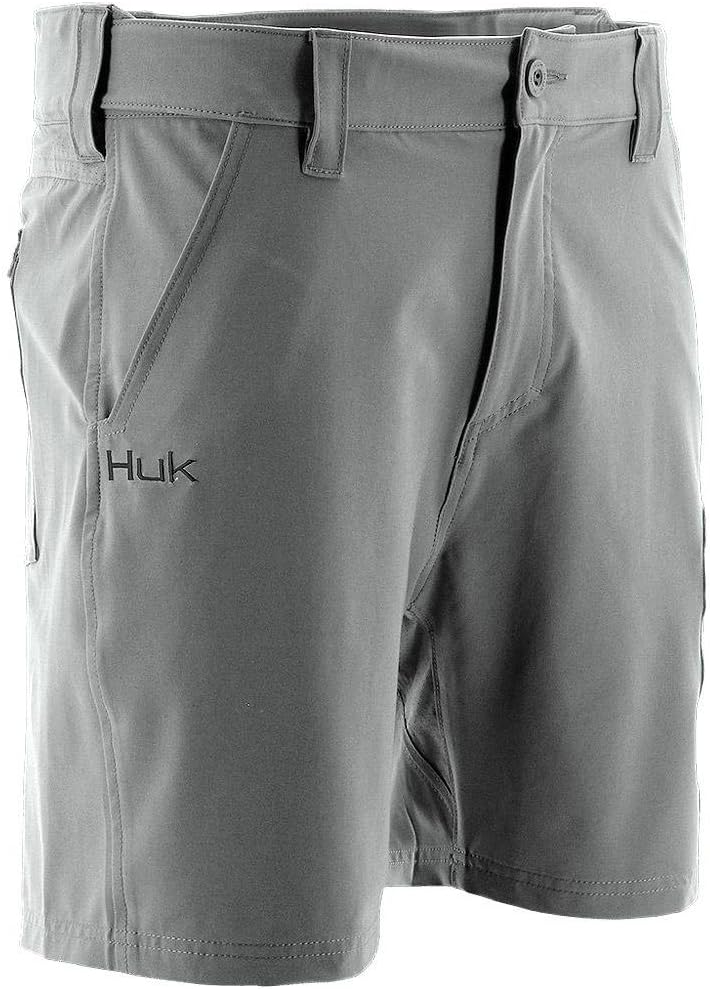 Huk Men's Next Level 7" Short, Quick-Drying Fishing Shorts for Men