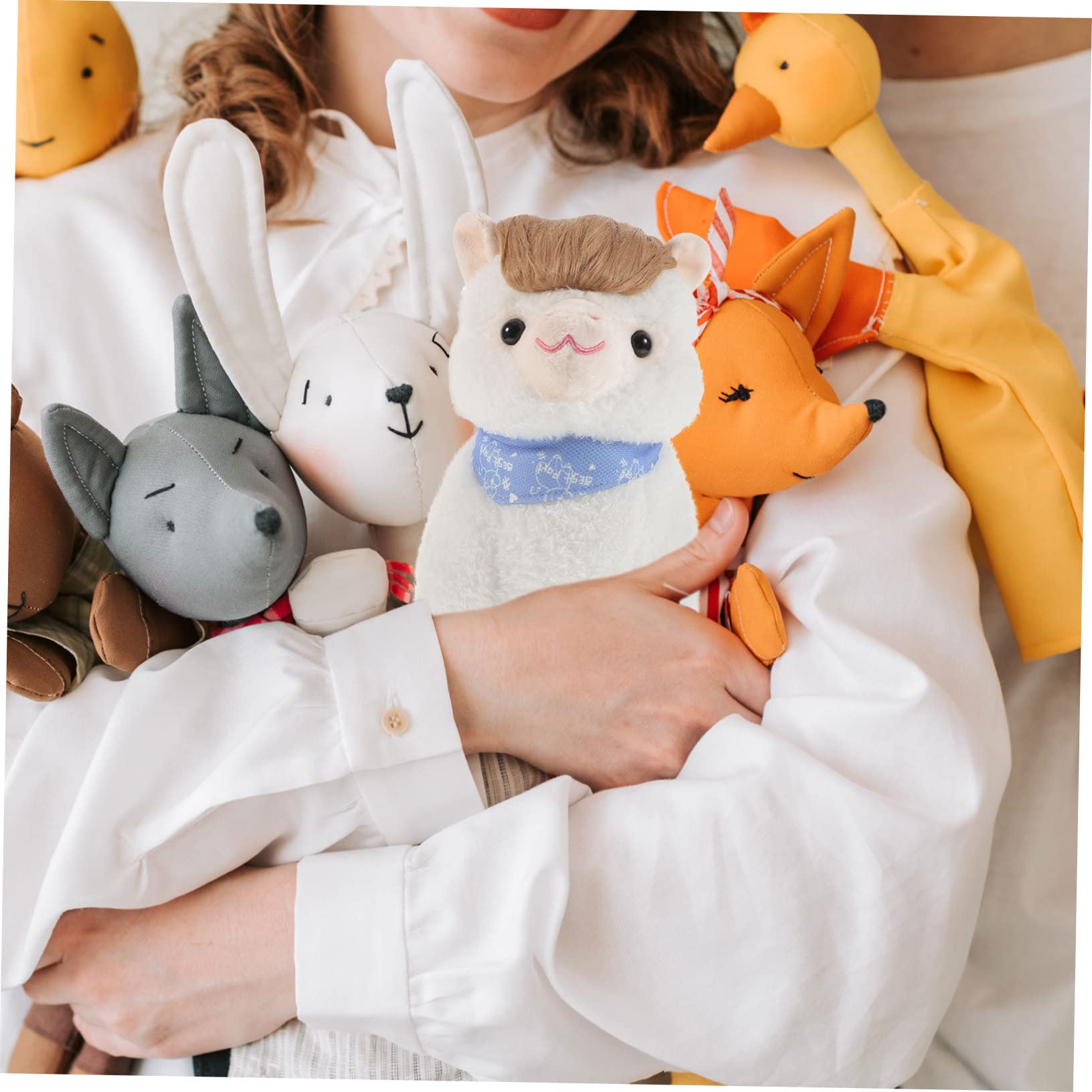 Amazon.co.jp: STOBOK アルパカぬいぐるみ かわいいアルパカ