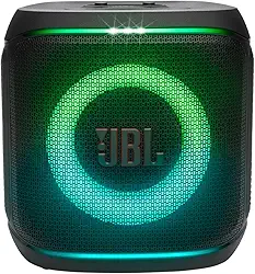 JBL, Caixa de Som, PartyBox Encore 2, Bluetooth, Show de Luzes, À Prova de Respingos, Bateria de até 15h, Som JBL Pro Sound, AI Sound Boost, 100W RMS - Preto