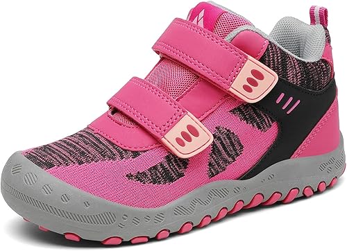 Mishansha Kids Hiking Boots Toddler Girls Boys Hiking Shoes Water-Resistant Anti