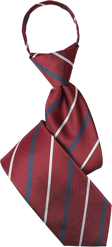 Amazon | [エムエイチエー] M.H.A.style ワンタッチネクタイ ワイン